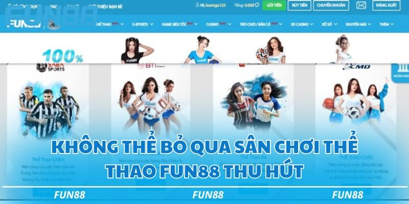 fun88.com 43 Sảnh chơi thể thao fun88